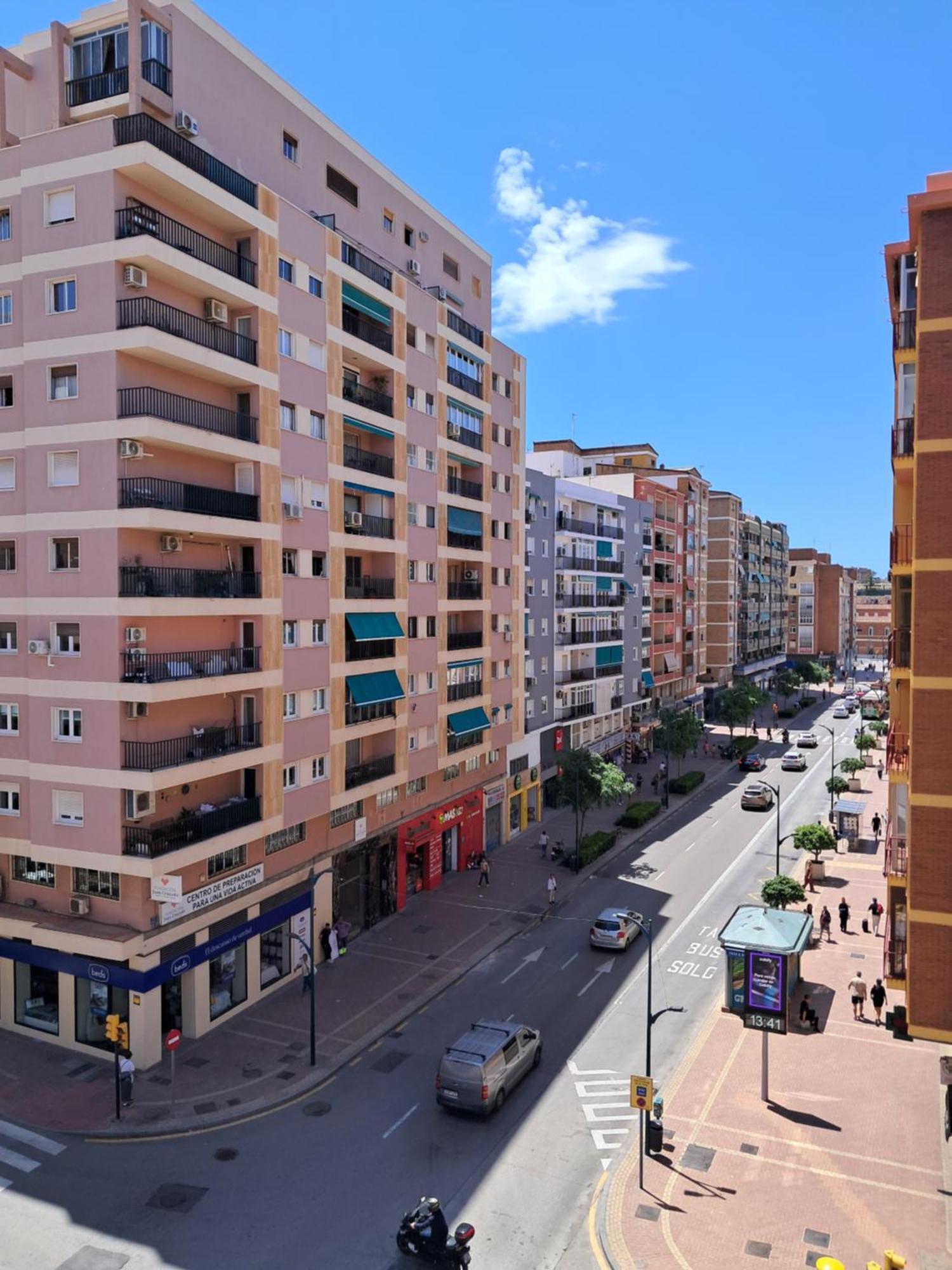 Apartamento Vacacional Cuarteles Málaga Eksteriør bilde